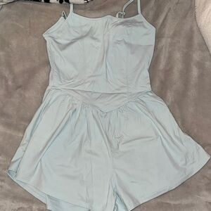Women’s Light Blue Romper
